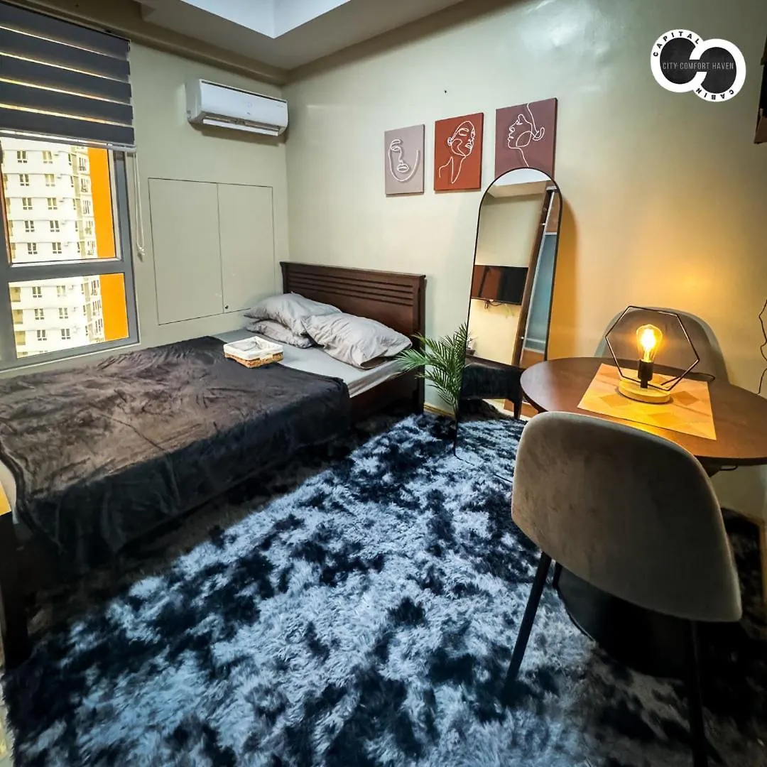 Sunshine 100 Stylish Condo By The Capital Cabin Манила